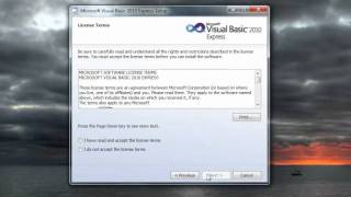 Visual Basic Tutorial  2  Installing The Visual Basic IDE [upl. by Llebyram]