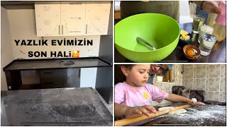 YAZLIK EVİMİZ BİTMEK ÜZERE 😍  ANNEMİN TAM TUTAN BAYRAM BAKLAVASI 🍫  PAZARDA BAYGINLIK GEÇİRDİM 🥲 [upl. by Osborn]