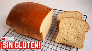 PAN SIN GLUTEN DE MOLDE para sandwich TIPO BRIOCHE  Pan lactal sin TACC [upl. by Lednyc]