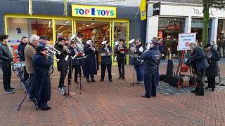 muziekkorps Almelo speelt bij de kerstpot [upl. by Niras509]