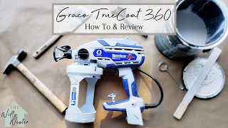 Graco TrueCoat 360 Airless Paint Sprayer  How To Use amp Review  Best Handheld Paint Gun [upl. by Alimaj]