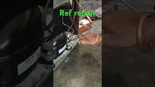 Samsung refrigerator compressorsamsung viralvideo repairing hilight cr7 [upl. by Firmin]