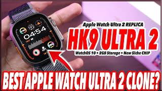 HK9 Ultra 2 Smartwatch  Specs OS 10 AMOLED 2GB amp More 🔥 [upl. by Glynas]