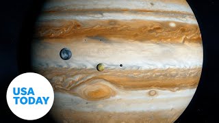 Jupiter breaks solar system record with discovery of 12 new moons  USA TODAY [upl. by Thgiwed]