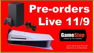 PS5 amp XSX preorders GOING live TODAY 1112 GameStop amp AntOnline PlayStation 5 bundles ps5 [upl. by Elleyoj33]