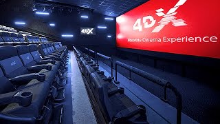 4DX Cinemas Next Generation  Motion Seats Wind Fog Lighting Bubbles Water amp Scents [upl. by Tarton]