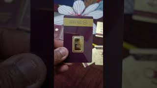 gold malabar gold 24 cart 5 gram coin unboxing mmtc gold coin trending [upl. by Oilla230]