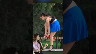 OMG 😱 Crazy girl prank 🤣 jokes laugher funny [upl. by Jermayne19]