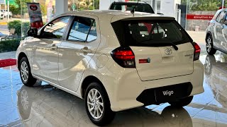 First Look Toyota WIGO  2025   10L luxury suv Hatchback  White Color  Interior and Exterior [upl. by Ykroc135]