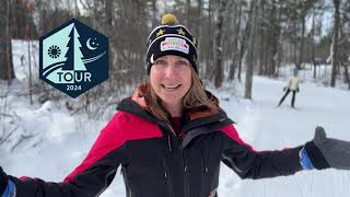 UPDATE Birkie Tour Trail Conditions and Ski de She Recap [upl. by Nagad]