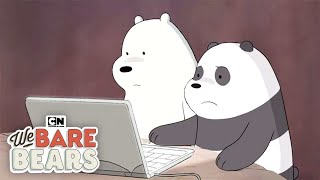 Too Attached to Food  We Bare Bears  Cartoon Network [upl. by Kcirdec891]