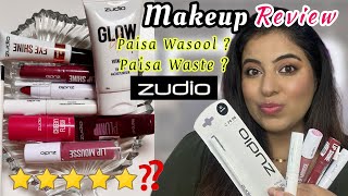 Trying Viral Zudio makeup😍  under 199₹ HONEST Review  full face of zudio makeup [upl. by Kelly]