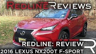 2016 Lexus NX200t  Redline Review [upl. by Rotceh]