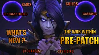 Whats NEW in TWW Pre Patch Updates and time limited event Radiant Echoes [upl. by Akemehc]