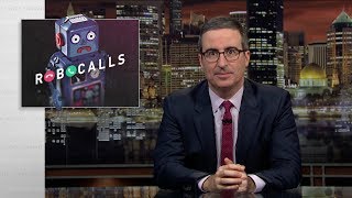 Robocalls Last Week Tonight with John Oliver HBO [upl. by Alesiram]