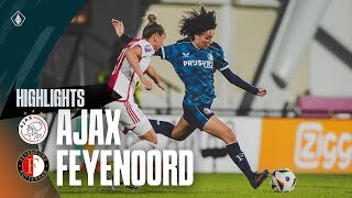 Highlights Ajax  Feyenoord V1  TOTO KNVB Beker  20232024 [upl. by Ainivad765]