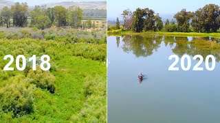 Sea of Galilee Comparison Low vs Full LIVE [upl. by Eanad]