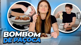 BOMBOM PAÇOCA COZINHANDO COM LELE [upl. by Arteid]