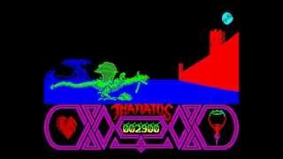 Thanatos Walkthrough ZX Spectrum [upl. by Ahsets]