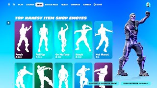 5 RAREST Fortnite Emotes [upl. by Copp112]