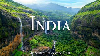 India 4K  Scenic Relaxation Film With Inspiring Music [upl. by Ettenal]