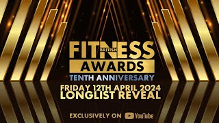 British Fitness Awards  Longlist Reveal  April 2024 [upl. by Antonin]