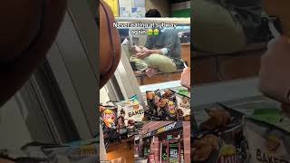 Subway employee handling customers food with no shoes in Chicago [upl. by Lightman679]