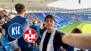 DERBYTIME 🧨👹  KARLSRUHER SC vs 1FC KAISERSLAUTERN  Stadionvlog [upl. by Jimmy581]