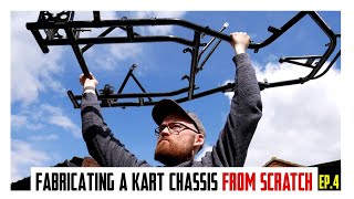 Building a KART CHASSIS From Scratch  EP4 Bending kart tube for first time [upl. by Selmner]