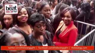 WIZKID TOUR 2012  FANS OUTSIDE THE HMV HAMMERSMITH APOLLO ARENA [upl. by Layla834]