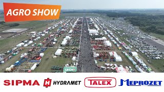 Targi rolnicze AgroShow Bednary 2023  Sipma amp Hydramet amp Talex amp Meprozet Kościan [upl. by Brand666]