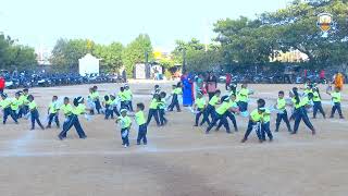 Ping Pong dance  Nivedita school hospet  preprimary kids [upl. by Seppala78]