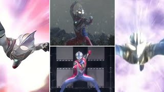 Ultraman Gaia All Transformation And Forms Base form  SupremeV2 [upl. by Drahnreb]