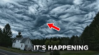 Earths Rarest Cloud Type Finally Caught on Camera Asperitas Clouds [upl. by Htevi]