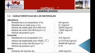 01 DISEÑO SÍSMICO EN ALBAÑILERÍA CONFINADA  GENERALIDADES [upl. by Sayers]