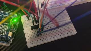 Arduino Running IC74hc595 [upl. by Treacy599]