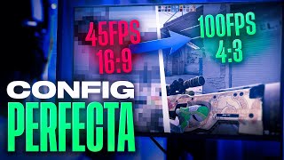 GUÍA COMPLETA para CONFIGURAR CSGO 2022  COMPETITIVO Resolución FPS Binds Sens etc [upl. by Tristas222]