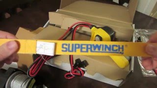 Unboxing Superwinch LT2000 Utility [upl. by Kaitlynn]