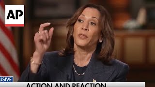 Kamala Harris interview with Fox News Bret Baier gets combative [upl. by Lletnohs808]