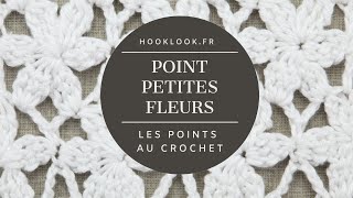 Le point petites fleurs au crochet [upl. by Granoff]