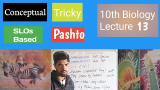 Competition and Predation class 10 biology in Pashto [upl. by Nitsirk]