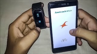 Fastrack Reflex Fitness Band  SWD90059PP01 Unboxing and Review HindiUrdu [upl. by Albertina]