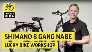 Shimano 8 Gang Nabenschaltung einstellen [upl. by Aminta]