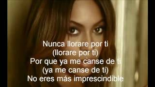 Beyoncé  Irremplazable Letra [upl. by Nonarb]