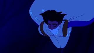 Aladdin 1992 Aladdin Gets CaptureGenie Saves Aladdin from Drowning Scene [upl. by Erdied955]