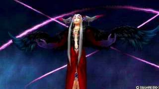 Dissidia Final Fantasy Ultimecia vs Cloud Of Darkness [upl. by Home]