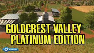 Farming Simulator 17 GOLDCREST VALLEY PLATINUM EDITION MAP  Sugar Beet Job🏄🛀⛷️ [upl. by Pricilla]