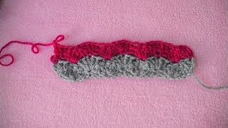 Πλεξη Κοχυλι  Shell Stitch Crochet Tutorial [upl. by Niven]