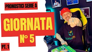 SCOMMMESSE SERIE A ANALISI E PRONOSTICI 5° GIORNATA pt1 BIG MATCH JUVENTUSNAPOLI e le altre [upl. by Gertrude436]