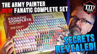 216 PAINTS The New FANATIC COMPLETE Set from The Army Painter [upl. by Menashem82]